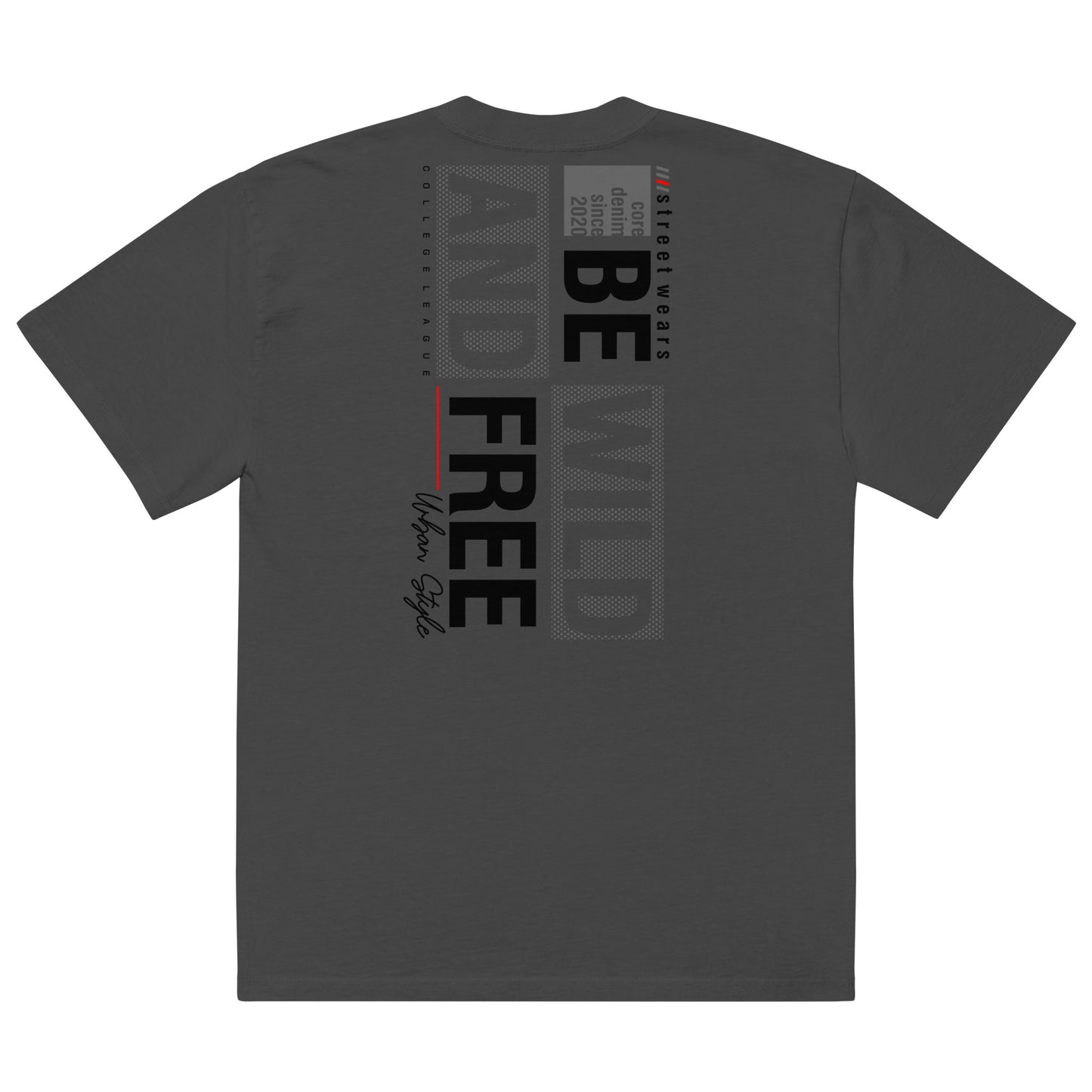 J.B.D. Oversized faded t-shirt