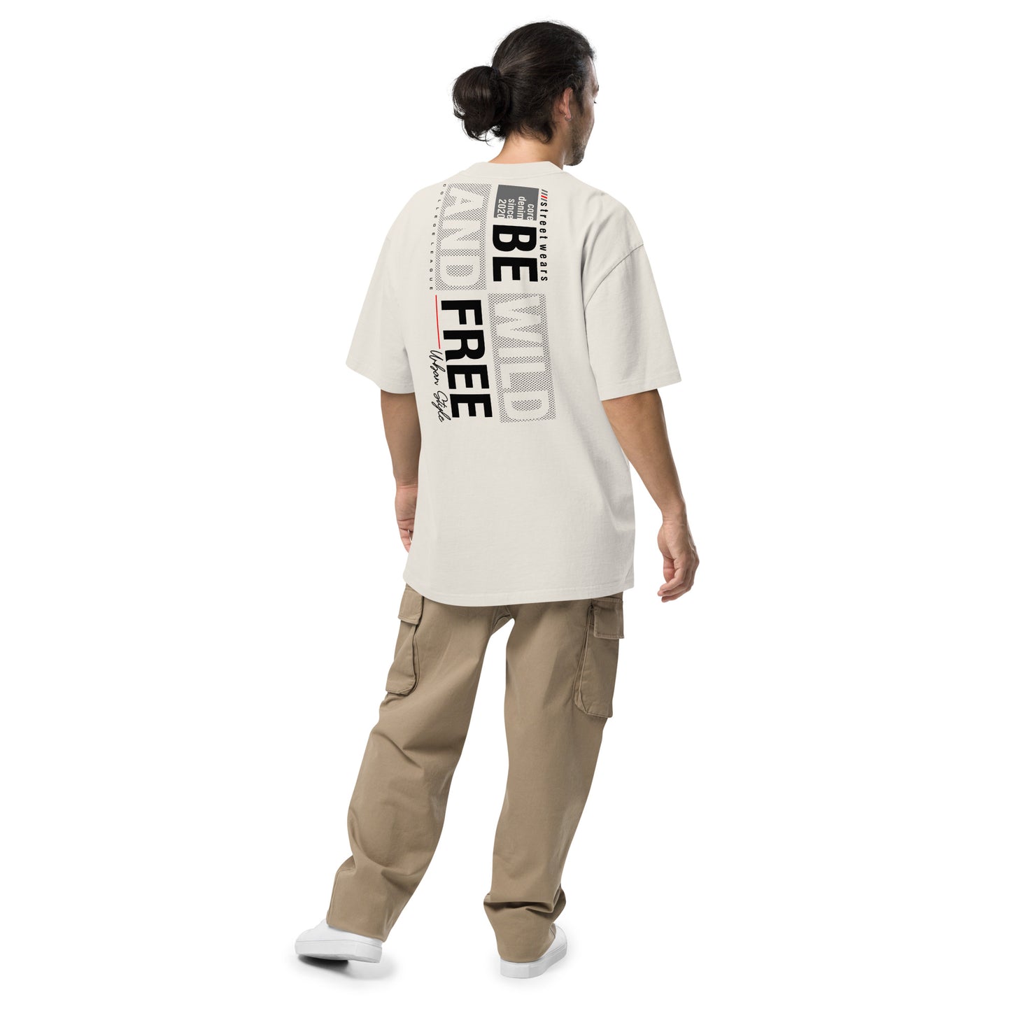 J.B.D. Oversized faded t-shirt