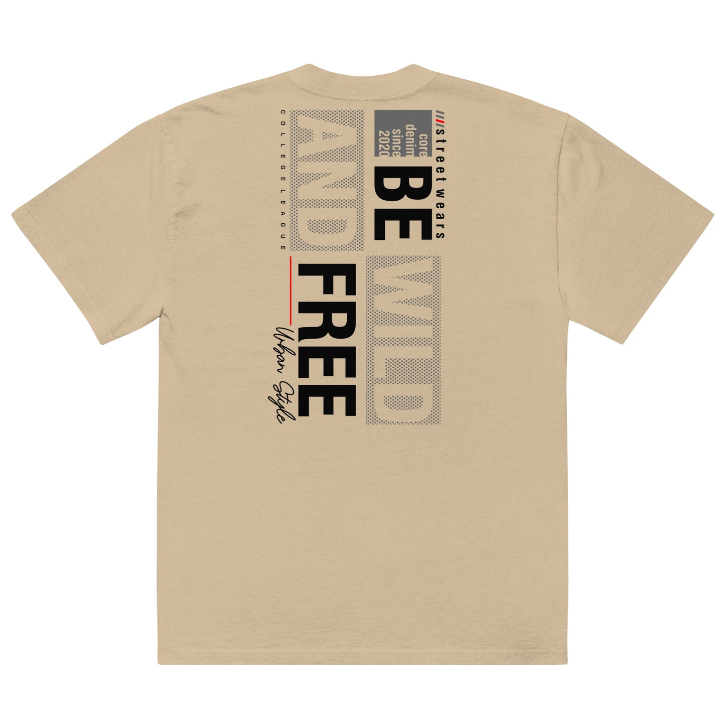 J.B.D. Oversized faded t-shirt