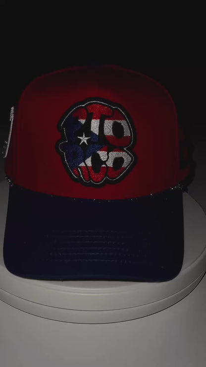 PuerTO RiCO 5 Panel SnapBack Hat