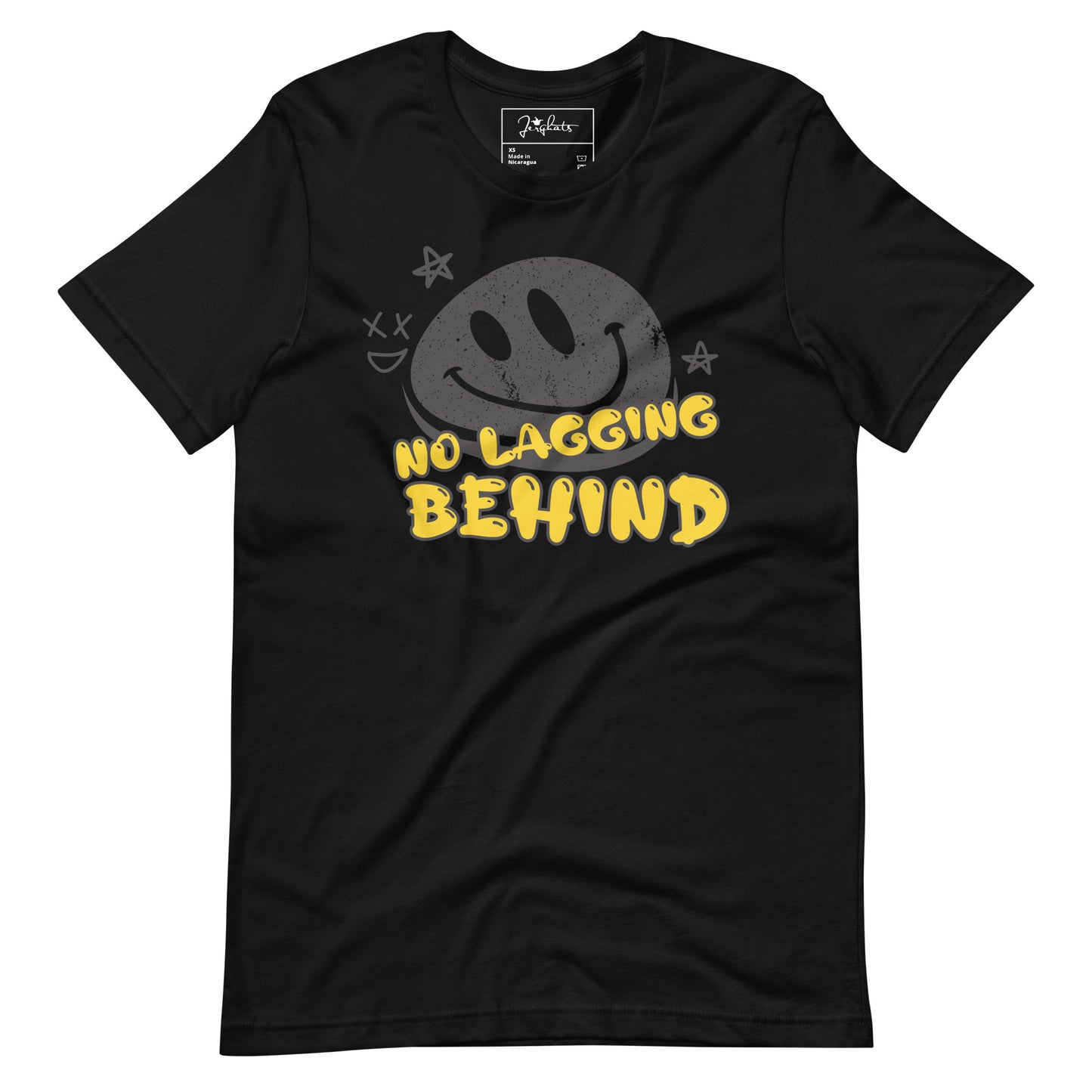No lagging Behind Unisex t-shirt