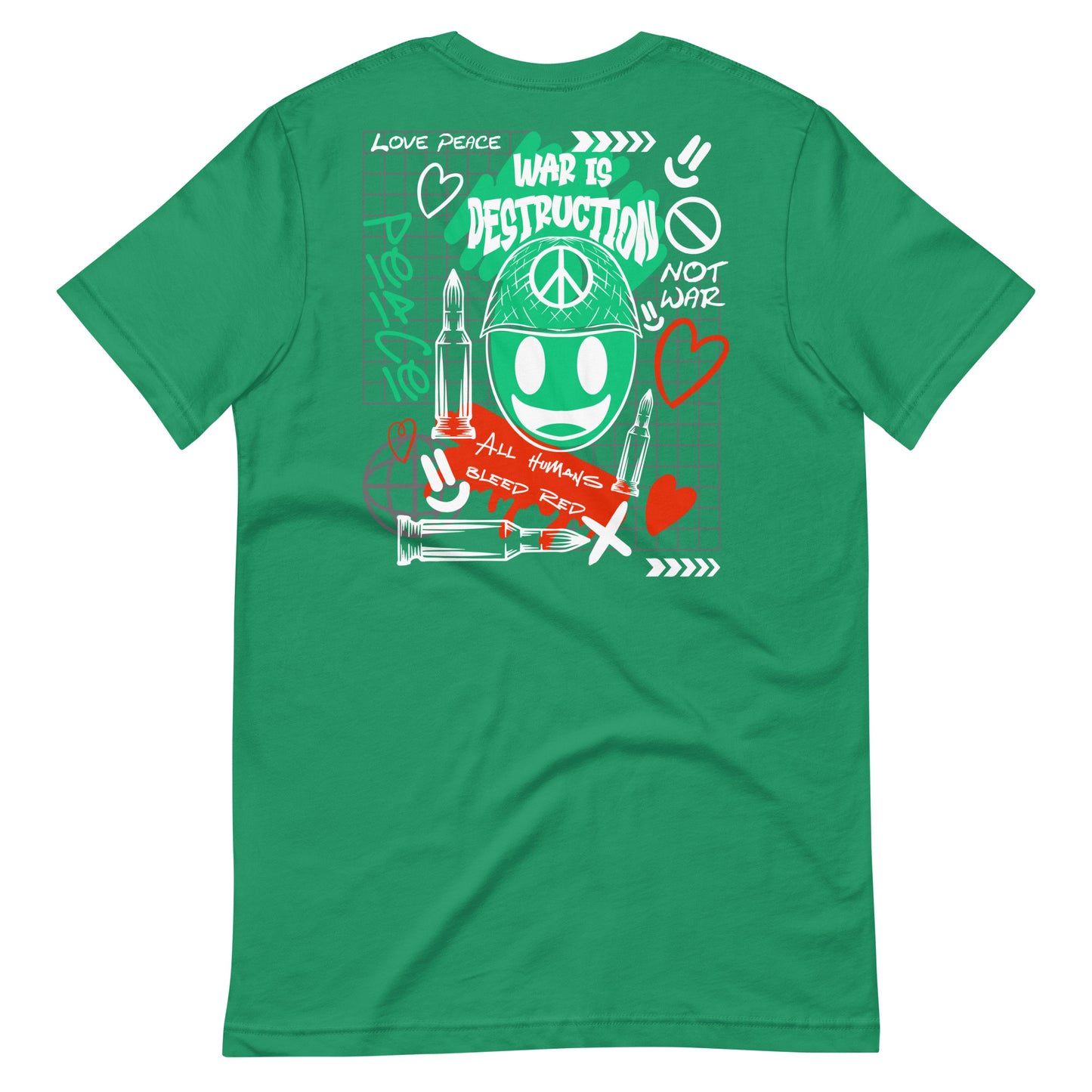 War is Destruction Unisex t-shirt