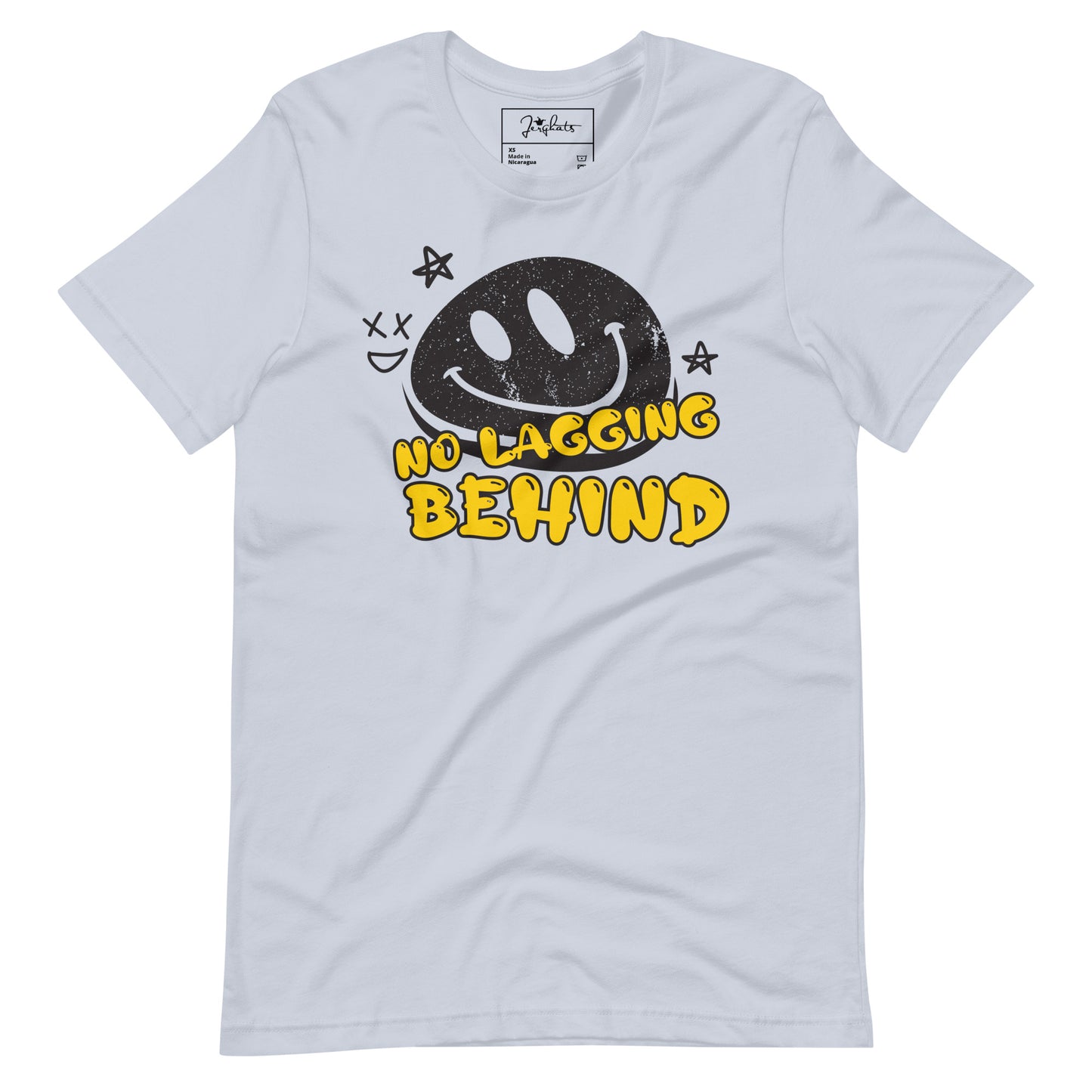 No lagging Behind Unisex t-shirt