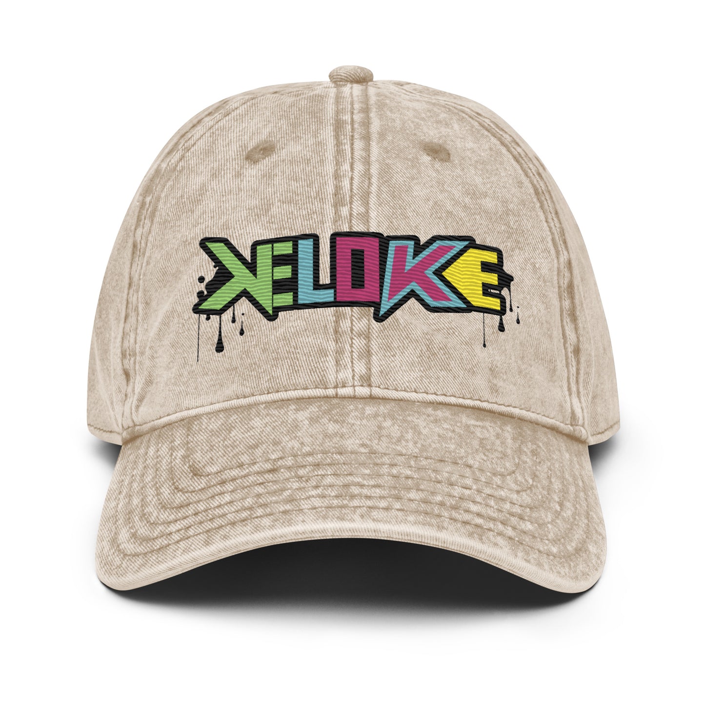 Keloke Vintage Cotton Twill Cap