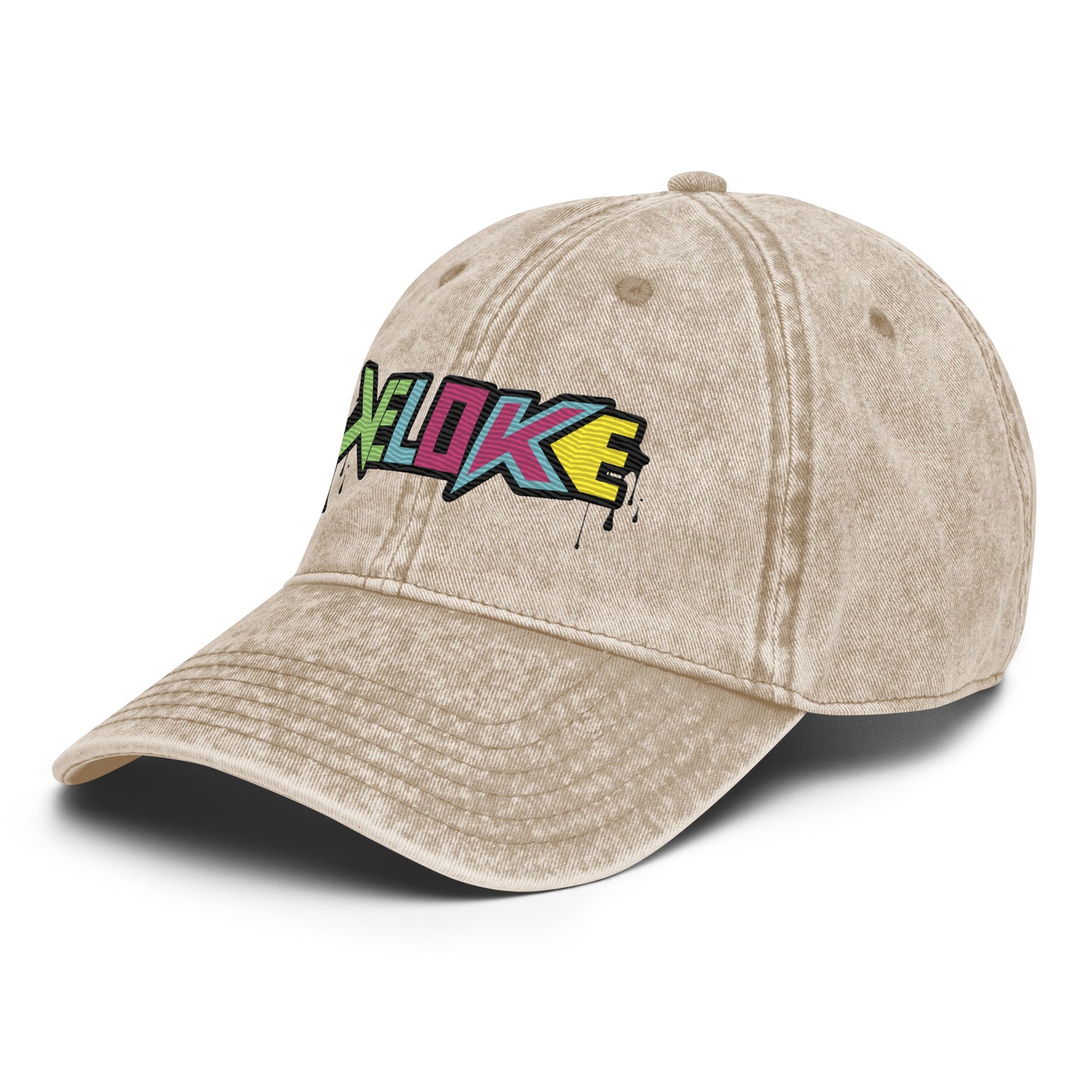 Keloke Vintage Cotton Twill Cap