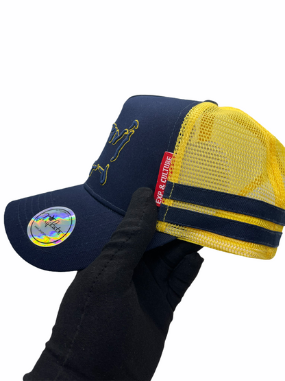US Map Trucker Hat