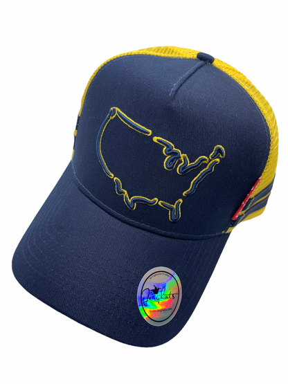 US Map Trucker Hat