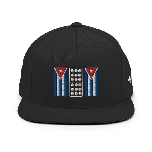 Cuba Double 9 Dominoes Snapback Hat JERGHATS