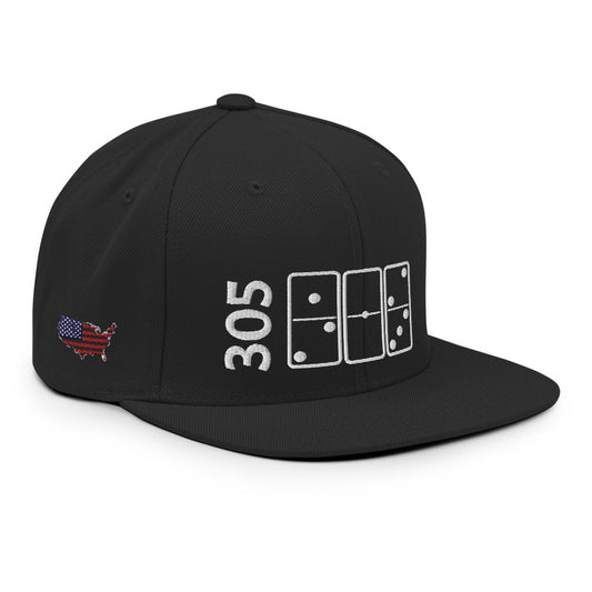 305 Miami Dominoes Snapback Hat