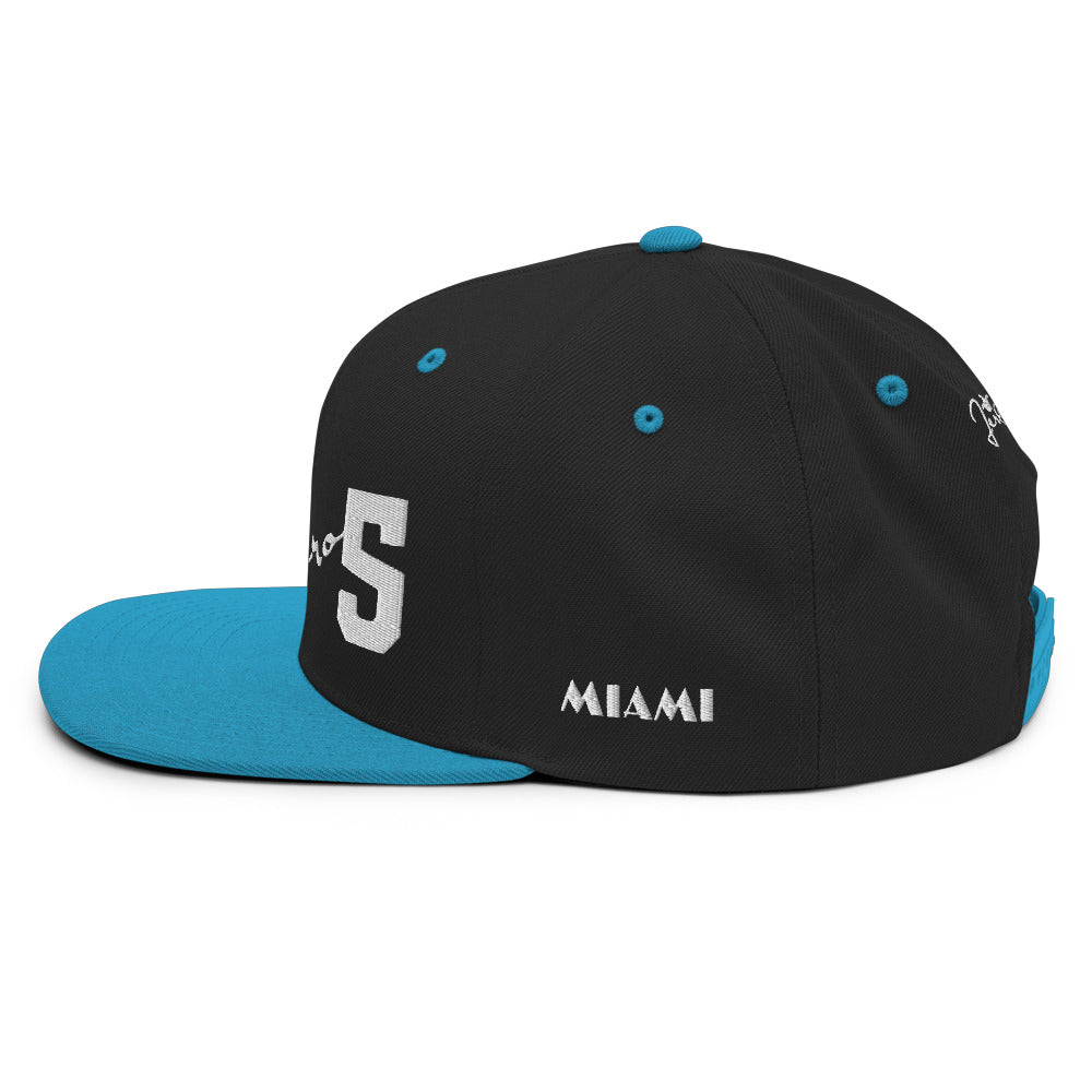 Miami 3 zero 5 Snapback Hat