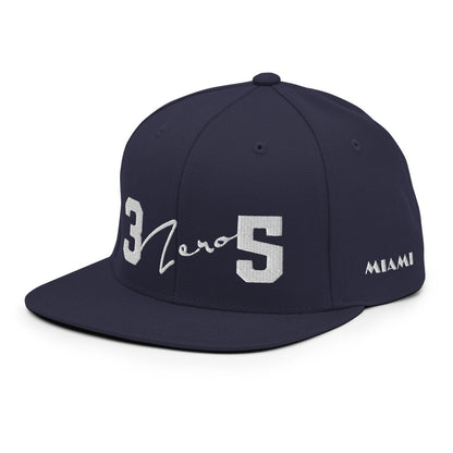 Miami 3 zero 5 Snapback Hat