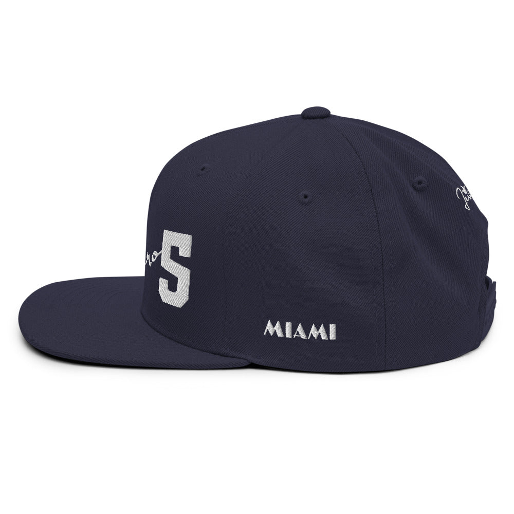 Miami 3 zero 5 Snapback Hat