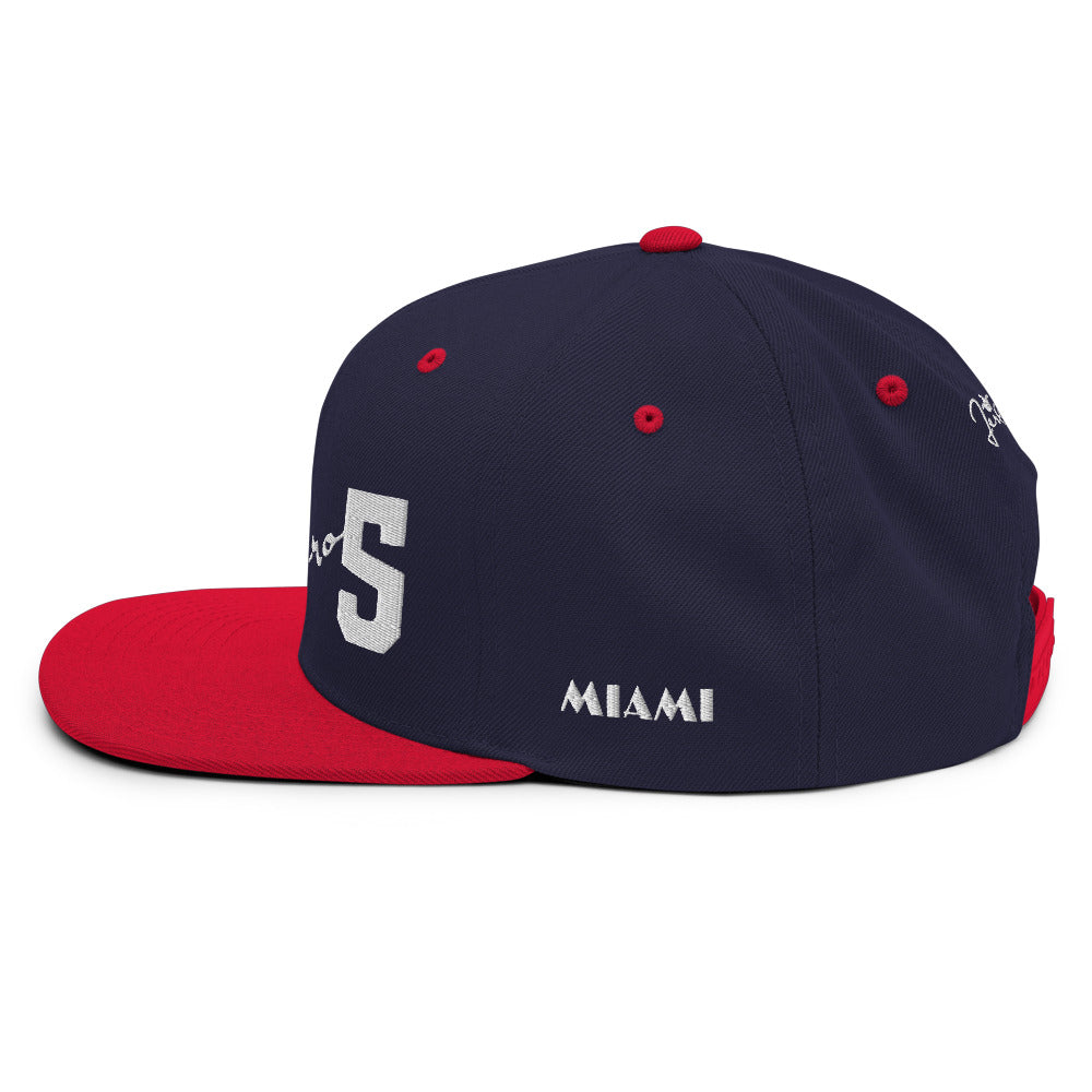 Miami 3 zero 5 Snapback Hat