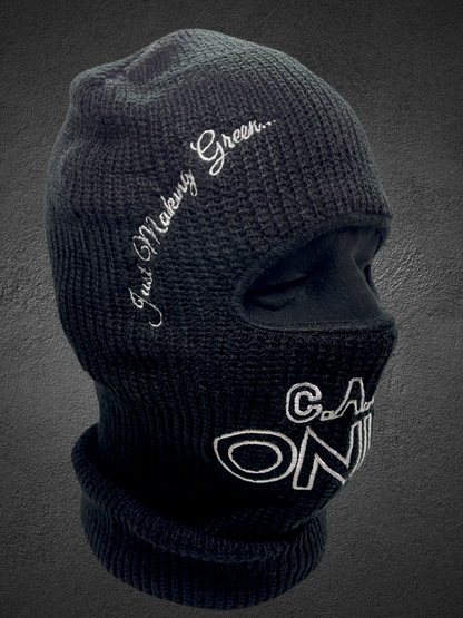 Cash Only Balaclava Ski Mask