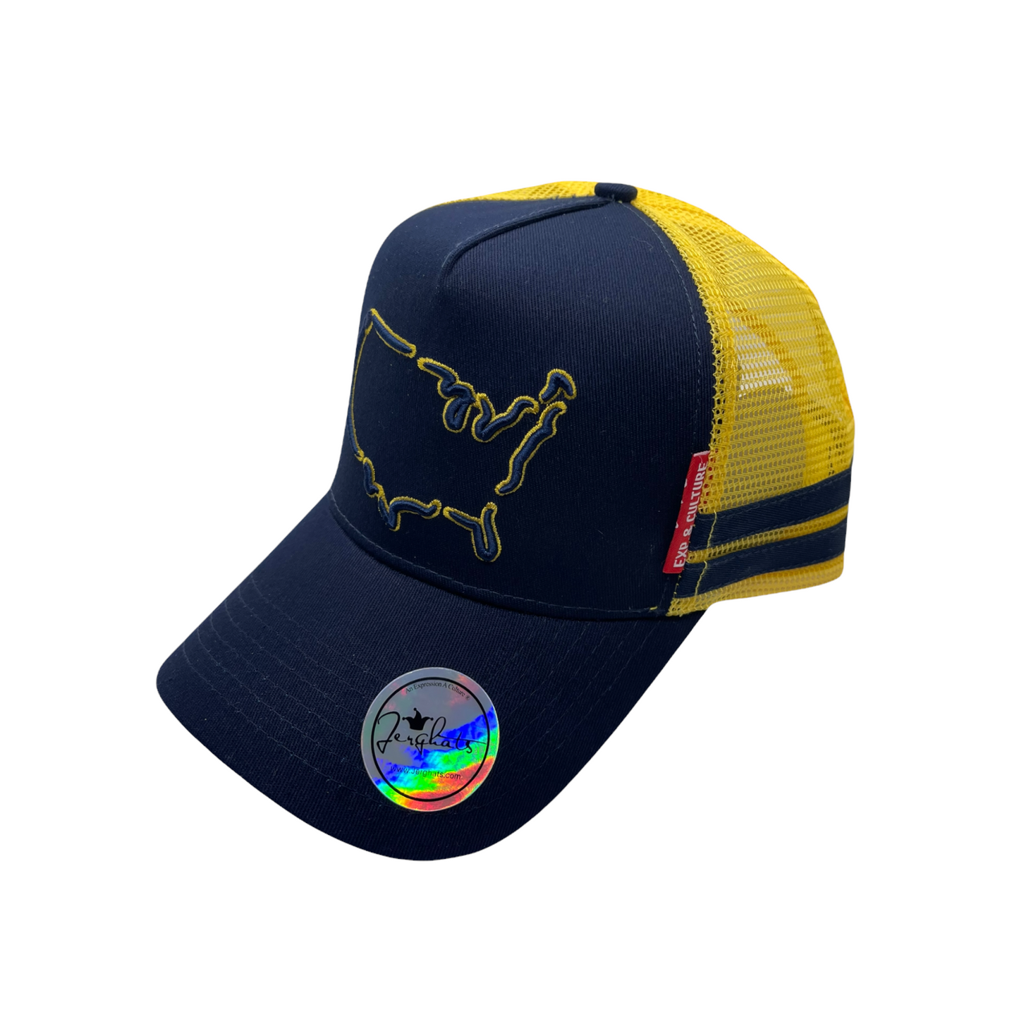 US Map Trucker Hat