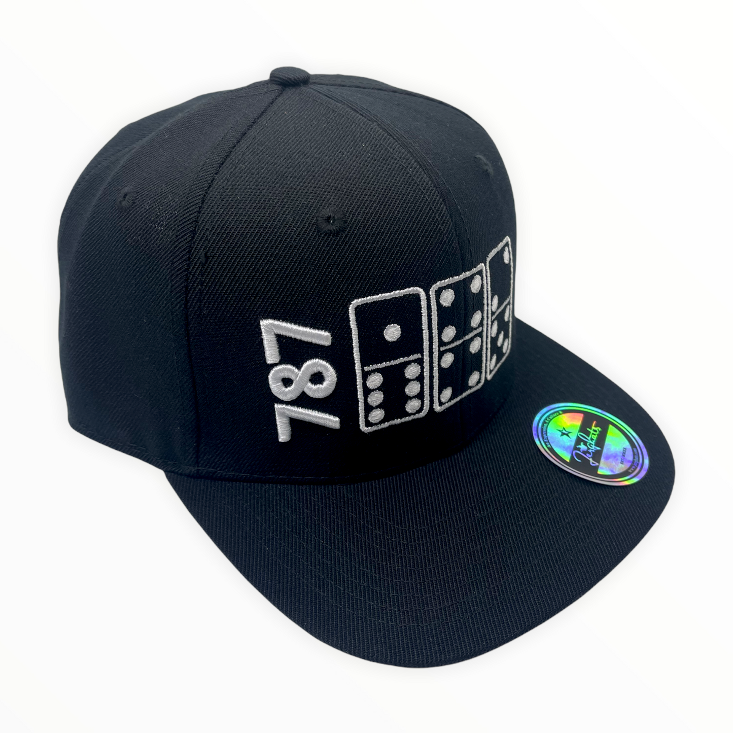 787 PR2 Area Code Dominoes SnapBack Cap