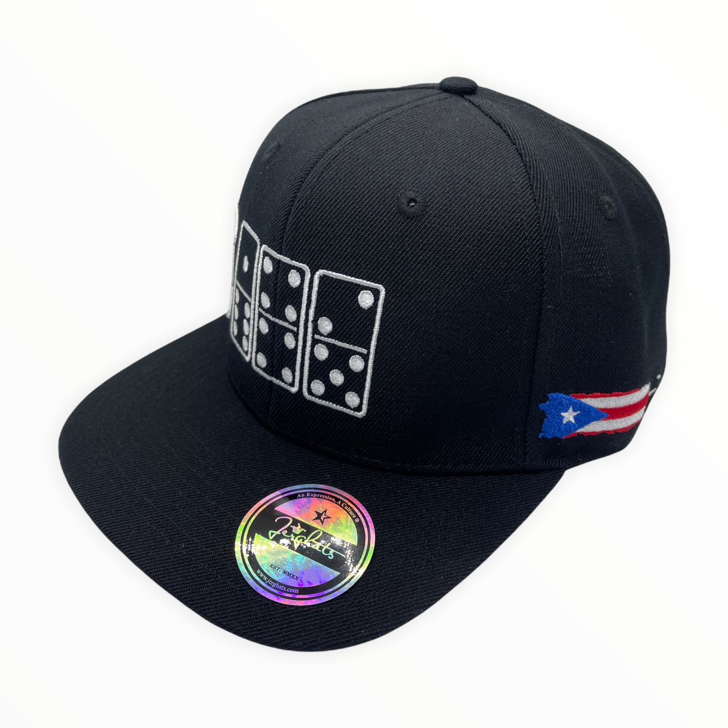 787 PR2 Area Code Dominoes SnapBack Cap