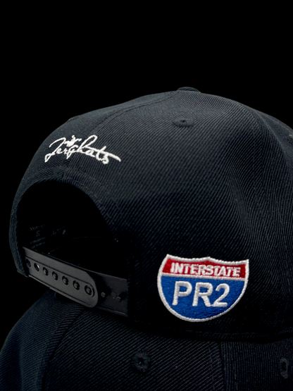 787 PR2 Area Code Dominoes SnapBack Cap