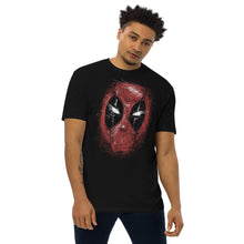 Load image into Gallery viewer, Red Mask Men’s premium heavyweight tee
