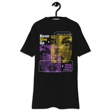 Load image into Gallery viewer, Never Give Up Men’s premium heavyweight tee
